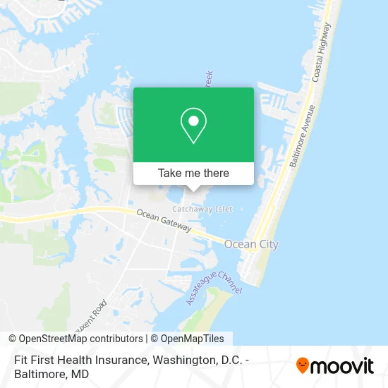 Fit First Health Insurance map