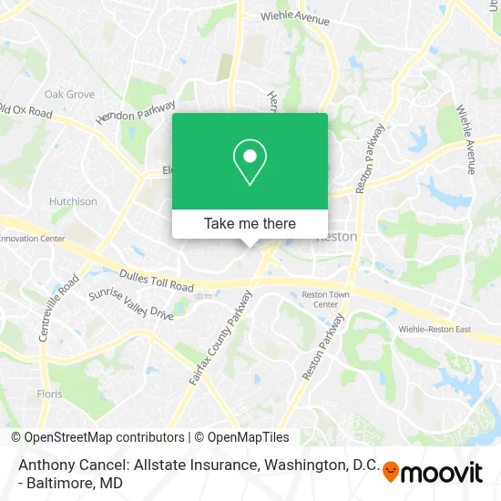 Anthony Cancel: Allstate Insurance map
