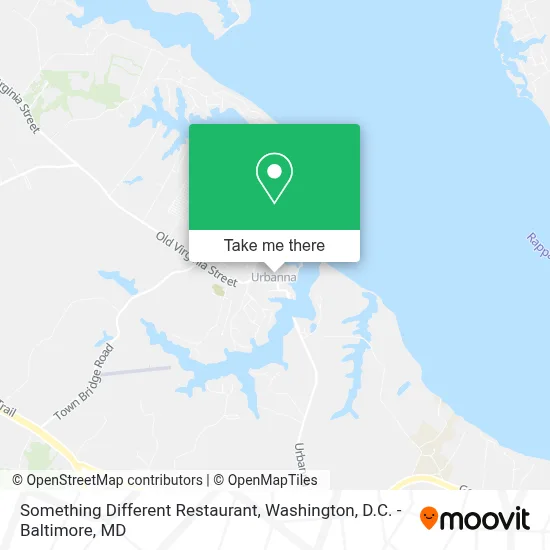 Something Different Restaurant map