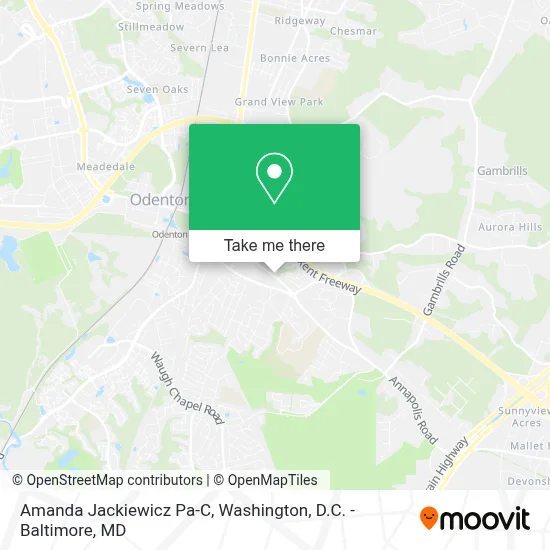 Amanda Jackiewicz Pa-C map