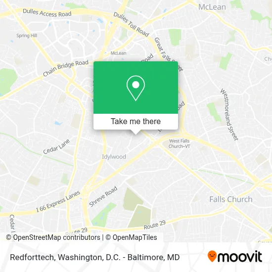 Redforttech map