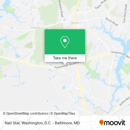 Nail Star map