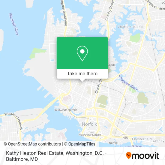Kathy Heaton Real Estate map
