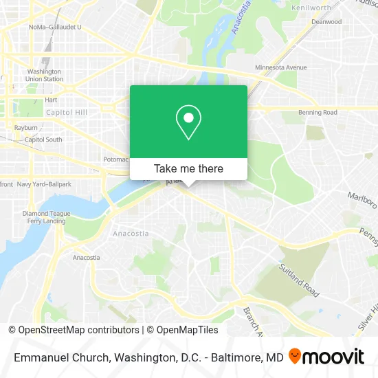 Emmanuel Church map