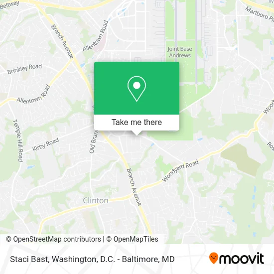 Staci Bast map