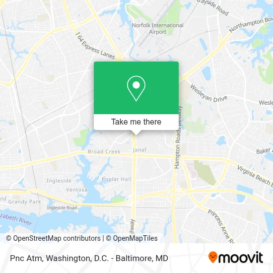 Pnc Atm map