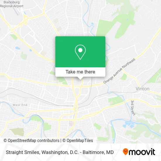 Straight Smiles map