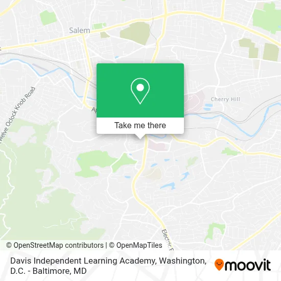 Davis Independent Learning Academy map