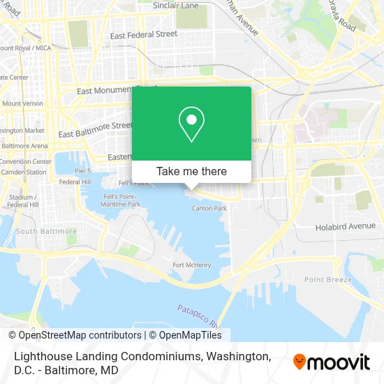 Lighthouse Landing Condominiums map