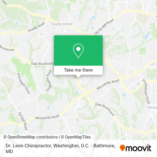 Dr. Leon Chiropractor map