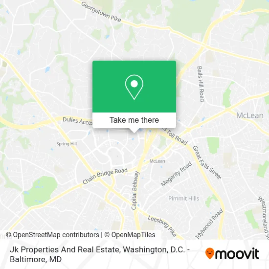 Jk Properties And Real Estate map