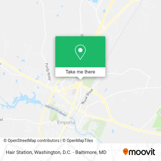 Hair Station map