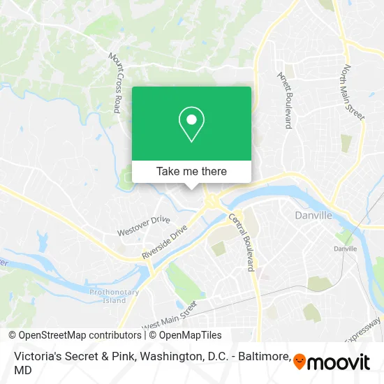 Victoria's Secret & Pink map