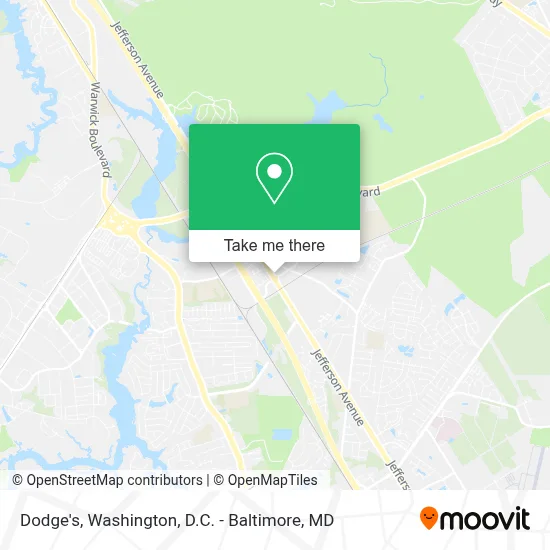 Dodge's map