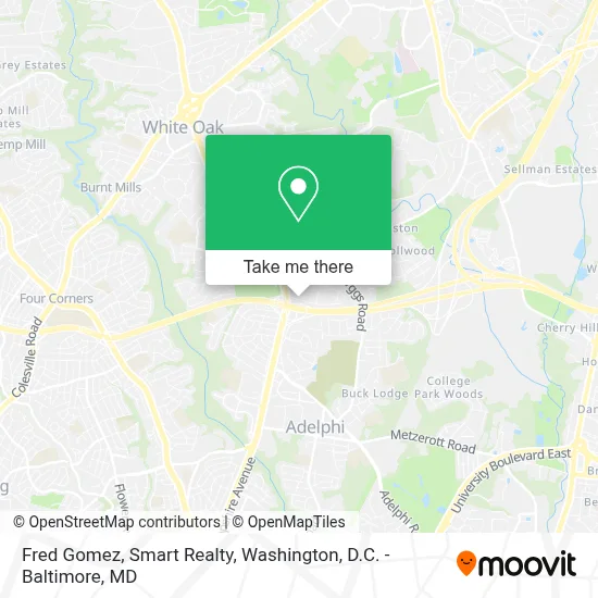 Fred Gomez, Smart Realty map
