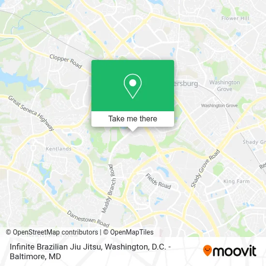Infinite Brazilian Jiu Jitsu map