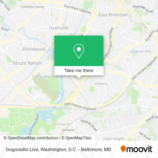 Gogoradio Live map