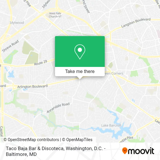 Taco Baja Bar & Discoteca map