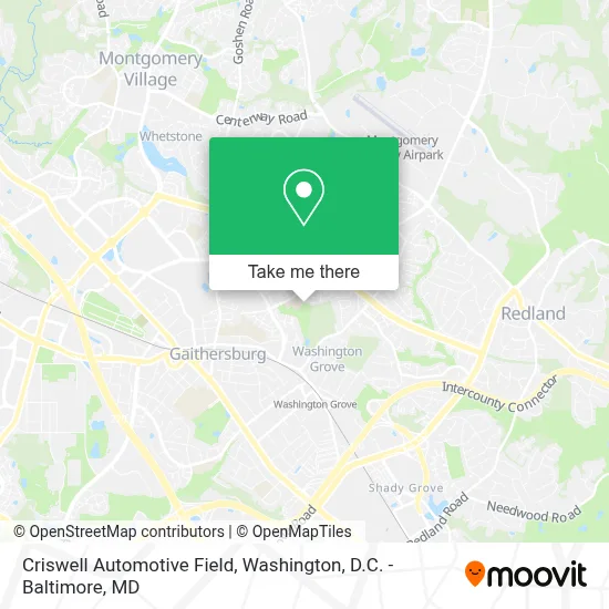 Criswell Automotive Field map