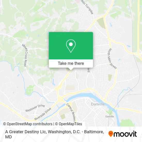 A Greater Destiny Llc map
