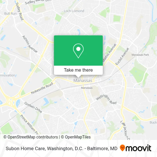 Subon Home Care map