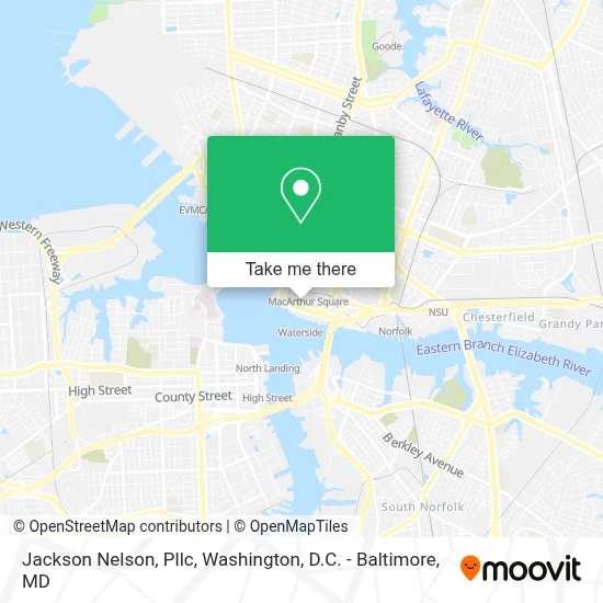 Jackson Nelson, Pllc map