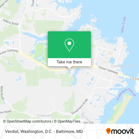 Verdist map