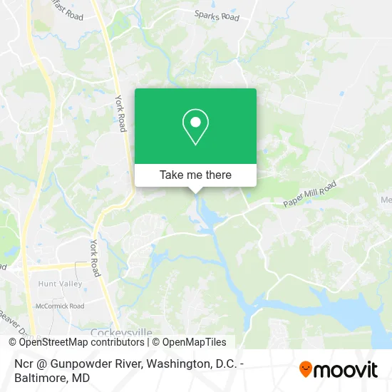 Ncr @ Gunpowder River map