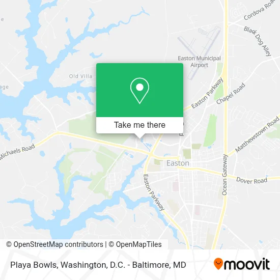 Playa Bowls map