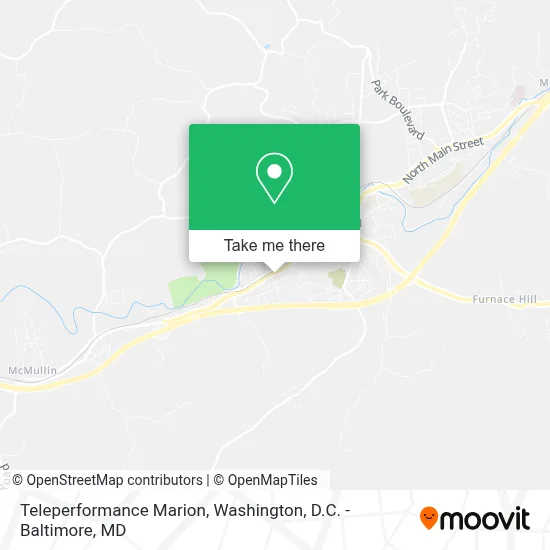 Teleperformance Marion map
