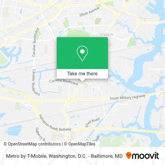 Metro by T-Mobile map