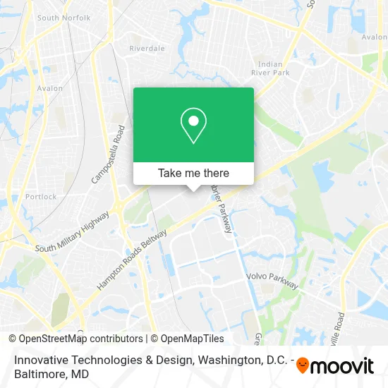 Innovative Technologies & Design map