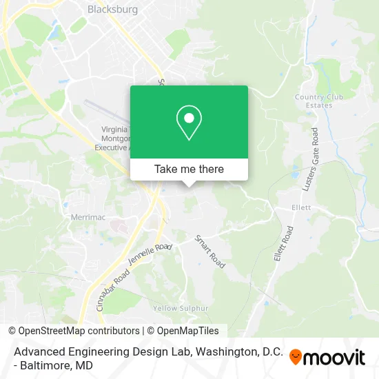 Advanced Engineering Design Lab map