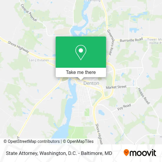 State Attorney map