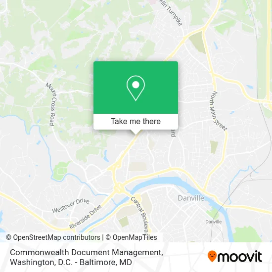 Commonwealth Document Management map