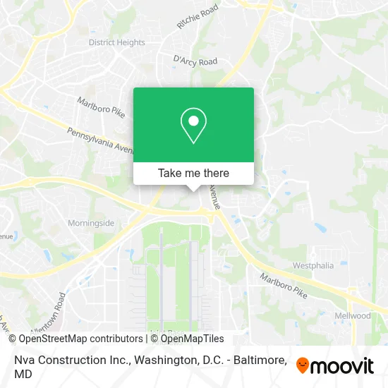 Nva Construction Inc. map