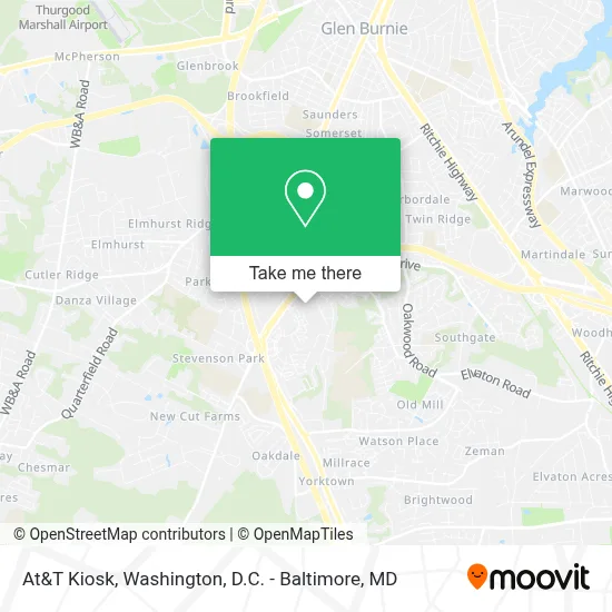 At&T Kiosk map