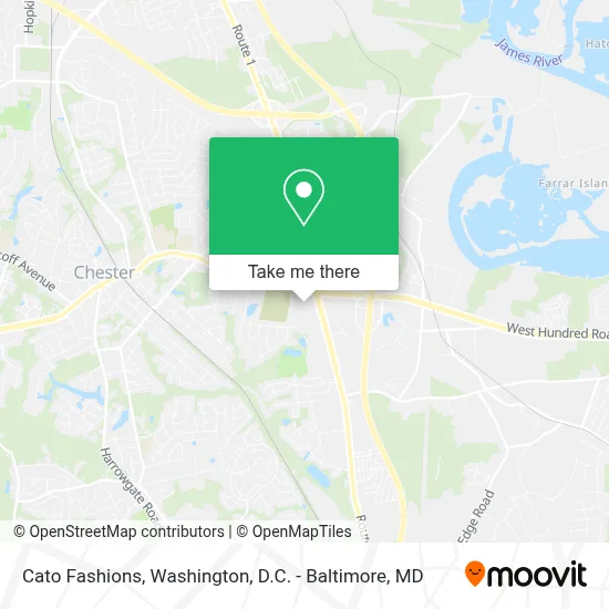Cato Fashions map