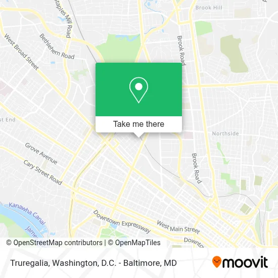 Truregalia map