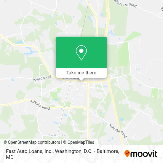 Fast Auto Loans, Inc. map