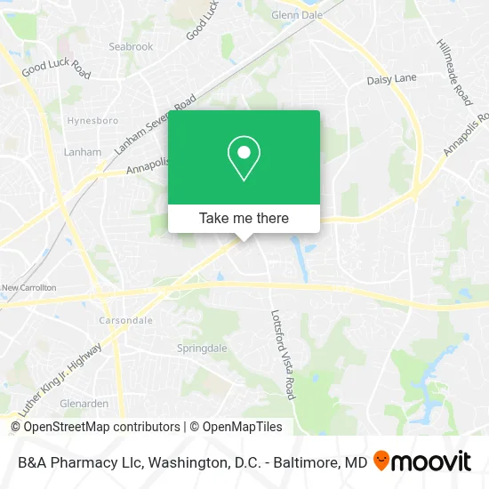 B&A Pharmacy Llc map