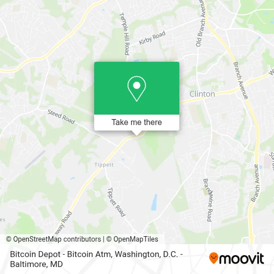 Bitcoin Depot - Bitcoin Atm map