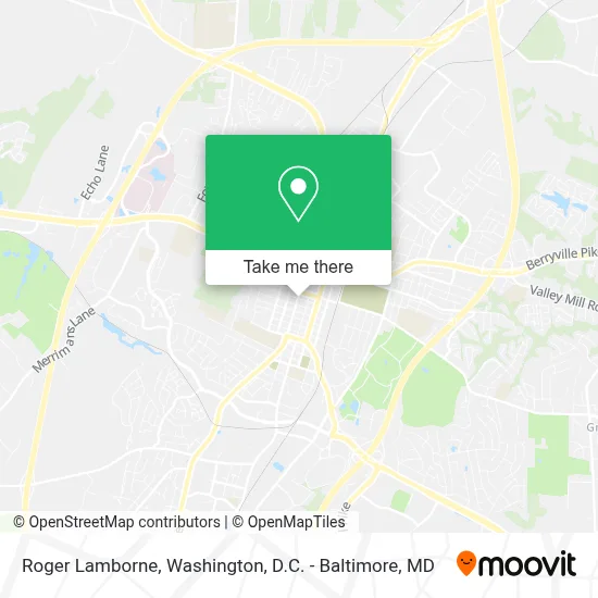 Roger Lamborne map