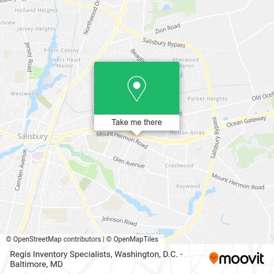 Rgis Inventory Specialists map