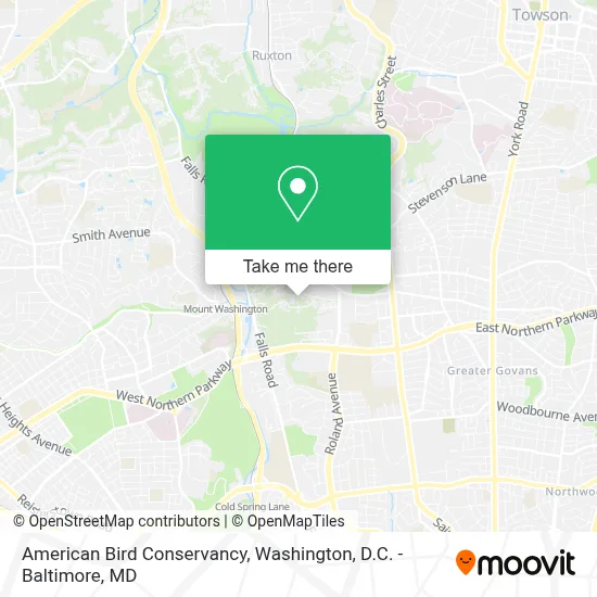 American Bird Conservancy map