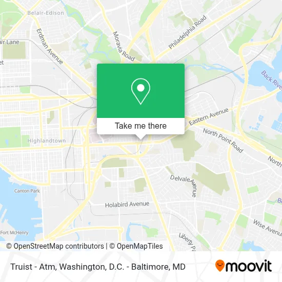 Truist - Atm map