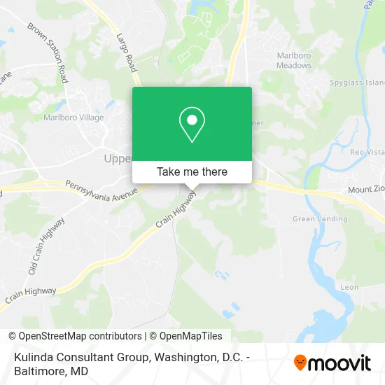 Kulinda Consultant Group map