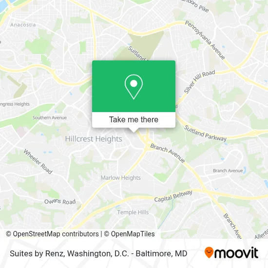 Suites by Renz map