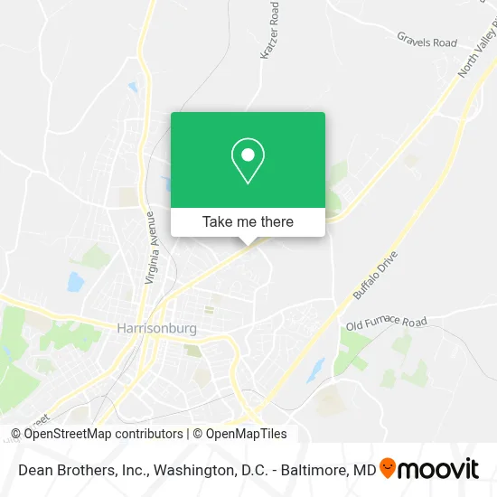 Dean Brothers, Inc. map