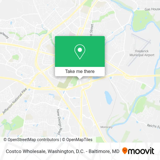 Costco Wholesale map